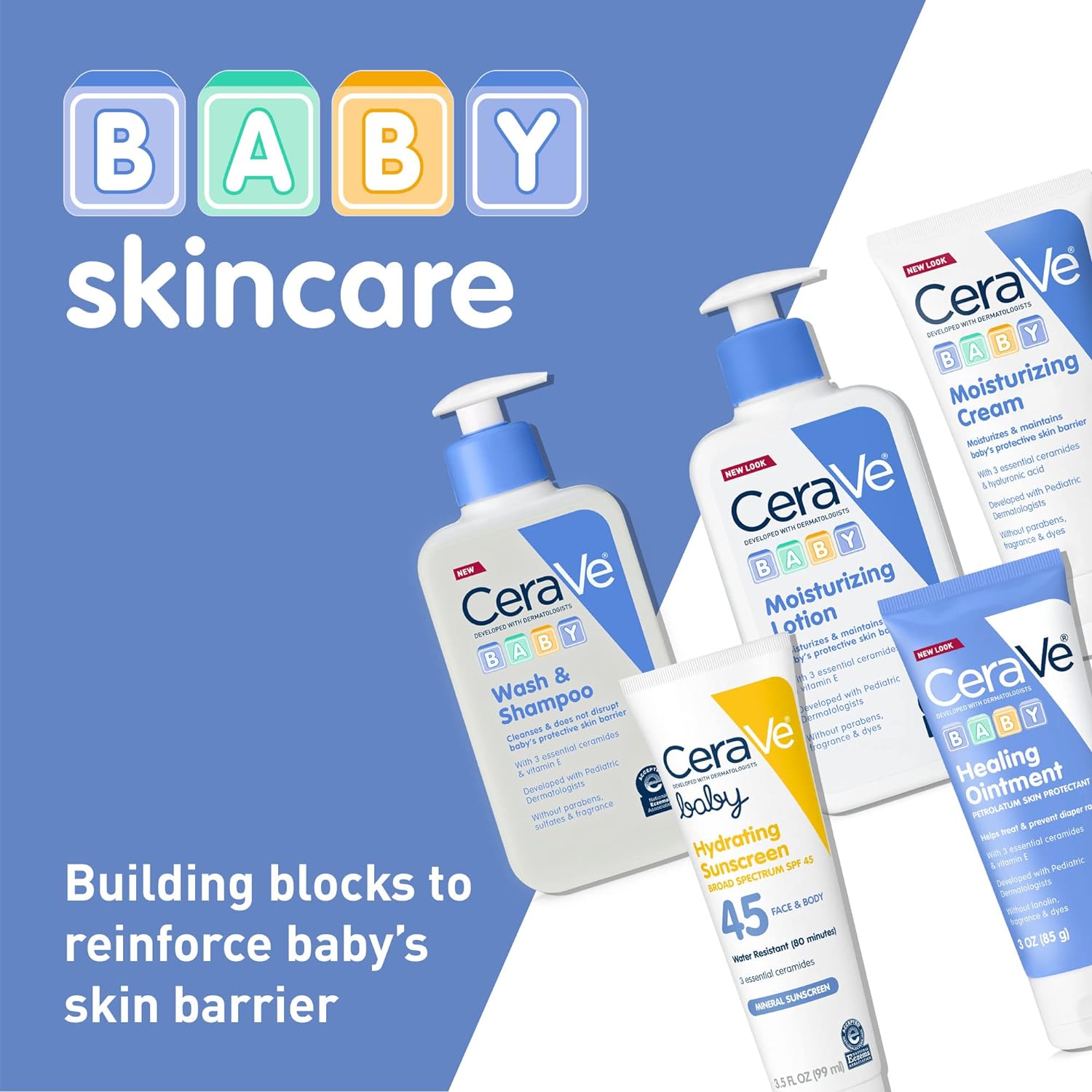 CeraVe Baby Cream | Gentle Moisturizing Cream with Ceramides | Fragrance, Paraben, Dye & Phthalates Free | Rich & Non-Greasy Feel | Gentle Baby Skin Care | 8 Ounce - Image 6